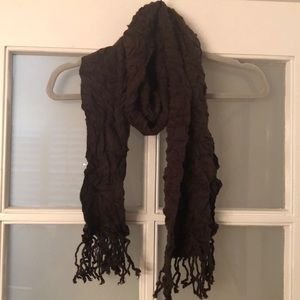 Brown scarf